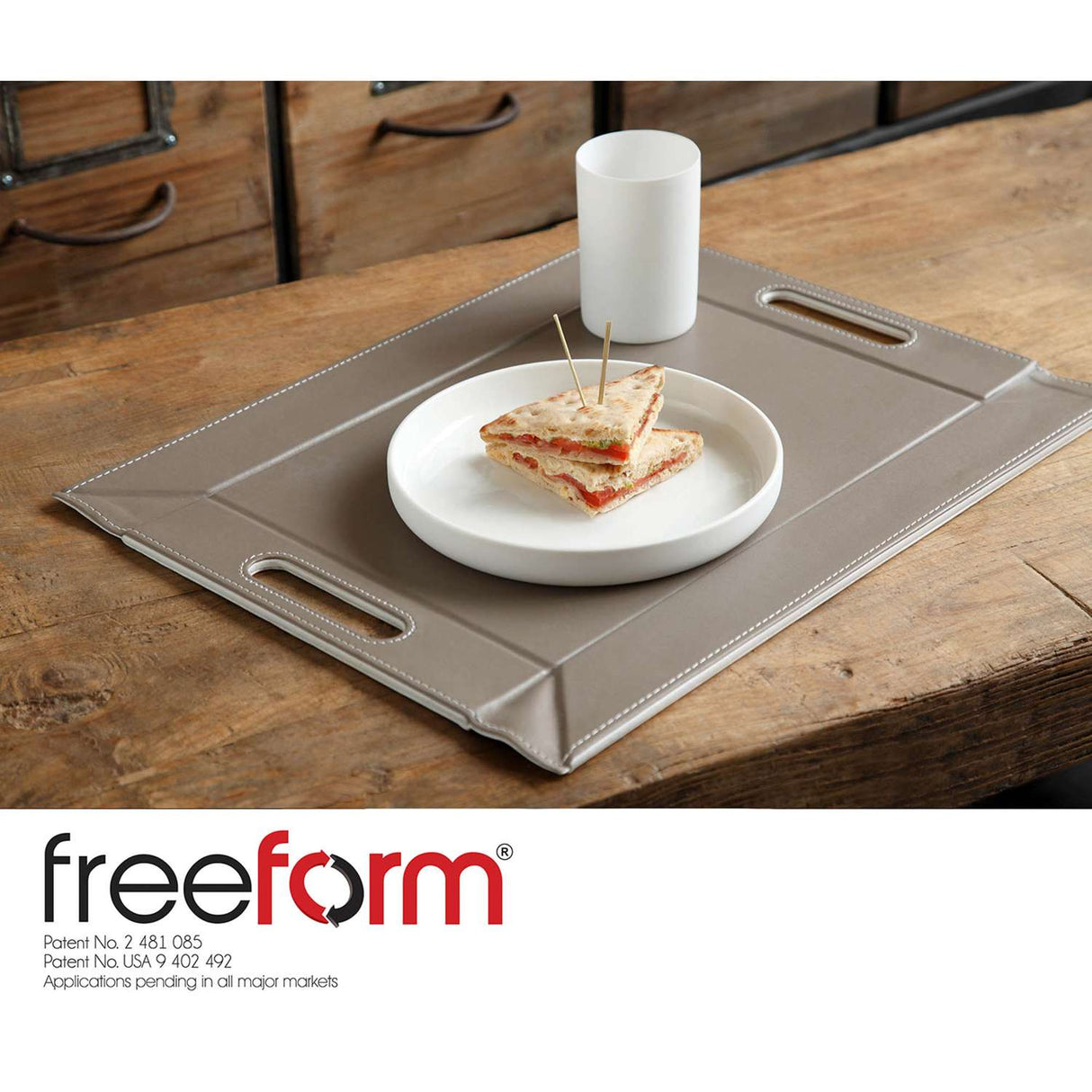 Wendetablett | 2in1 Tablett & Tischset DUO, klein