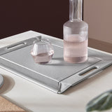 Wendetablett | 2in1 Tablett & Tischset DUO, Grau/Schwarz, klein