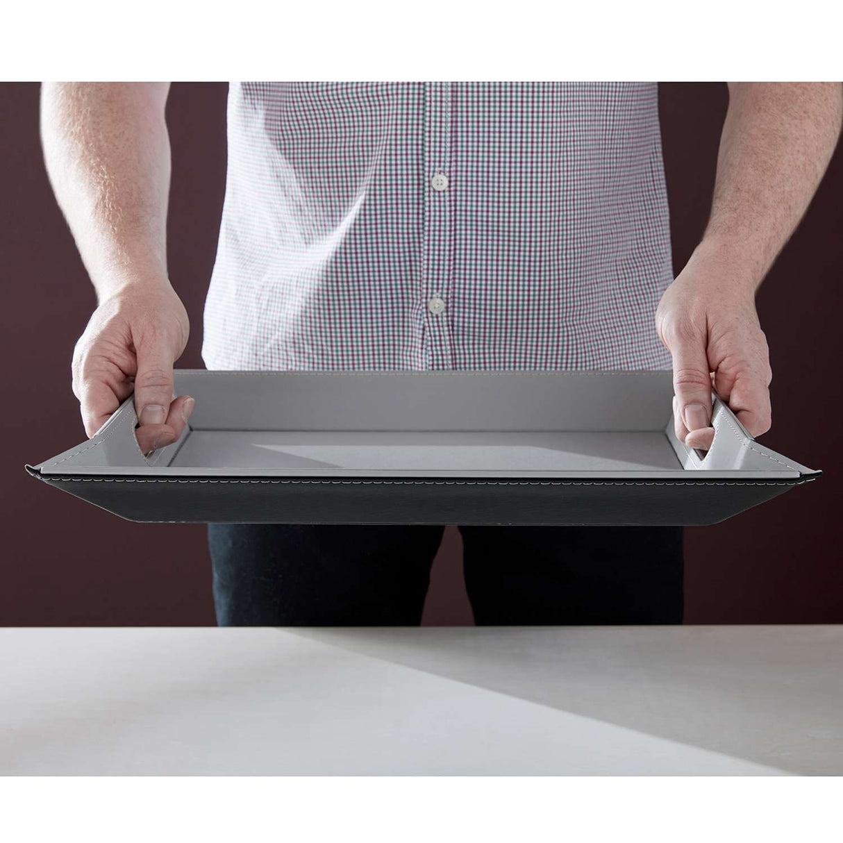 Wendetablett | 2in1 Tablett & Tischset DUO, groß