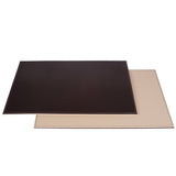 Platzset DUO rechteckig, Schokobraun/Creme
