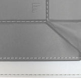 Wendetablett | 2in1 Tablett & Tischset DUO, Grau/Weiß, groß