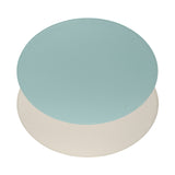 Platzset DUO , oval, Mint/Elfenbein