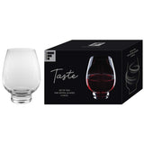 Rotwein-Glas ohne Stiel, 600ml, 2er Set