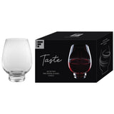 FREEFORM | Rotwein-Glas, klar, 2 x 600 ml