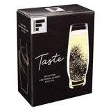 Sekt-Glas ohne Stiel, 275ml, 2er Set