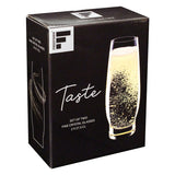 FREEFORM | Sekt-Glas, 2er-Set, klar, 2 x 275 ml