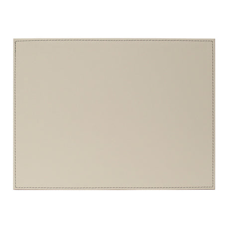 Platzset DUO rechteckig, Olive/Elfenbein
