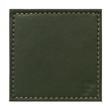 Untersetzer DUO, 4er Set, Olive/Elfenbein