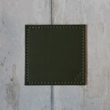 Untersetzer DUO, 4er Set, Olive/Elfenbein