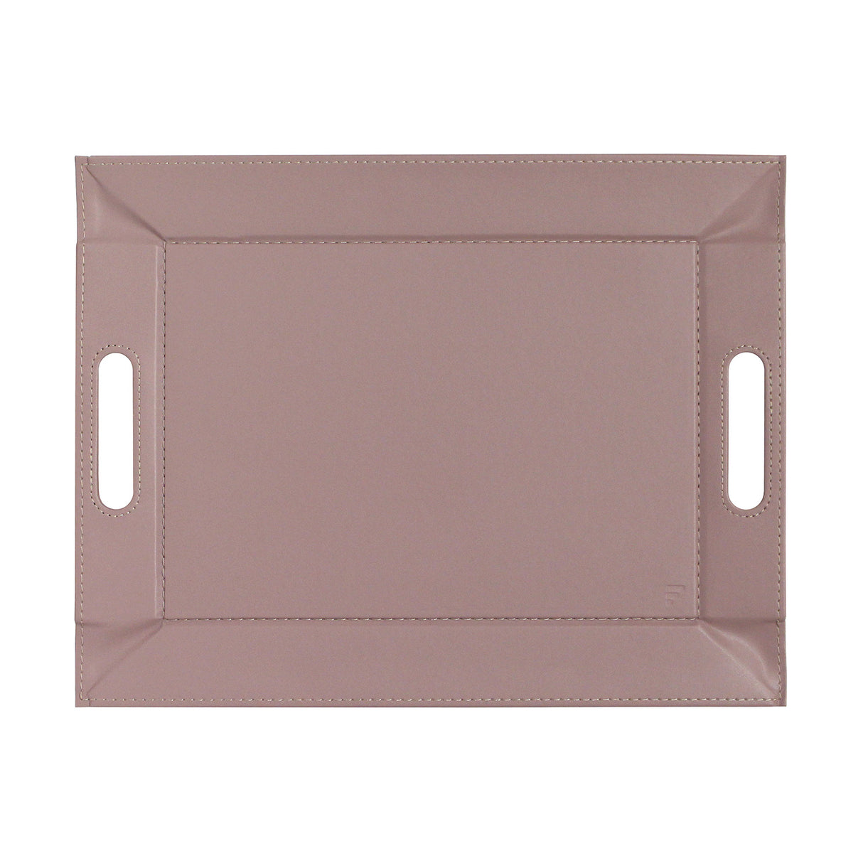 Wendetablett | 2in1 Tablett & Tischset DUO, Altrosa/Stein, klein
