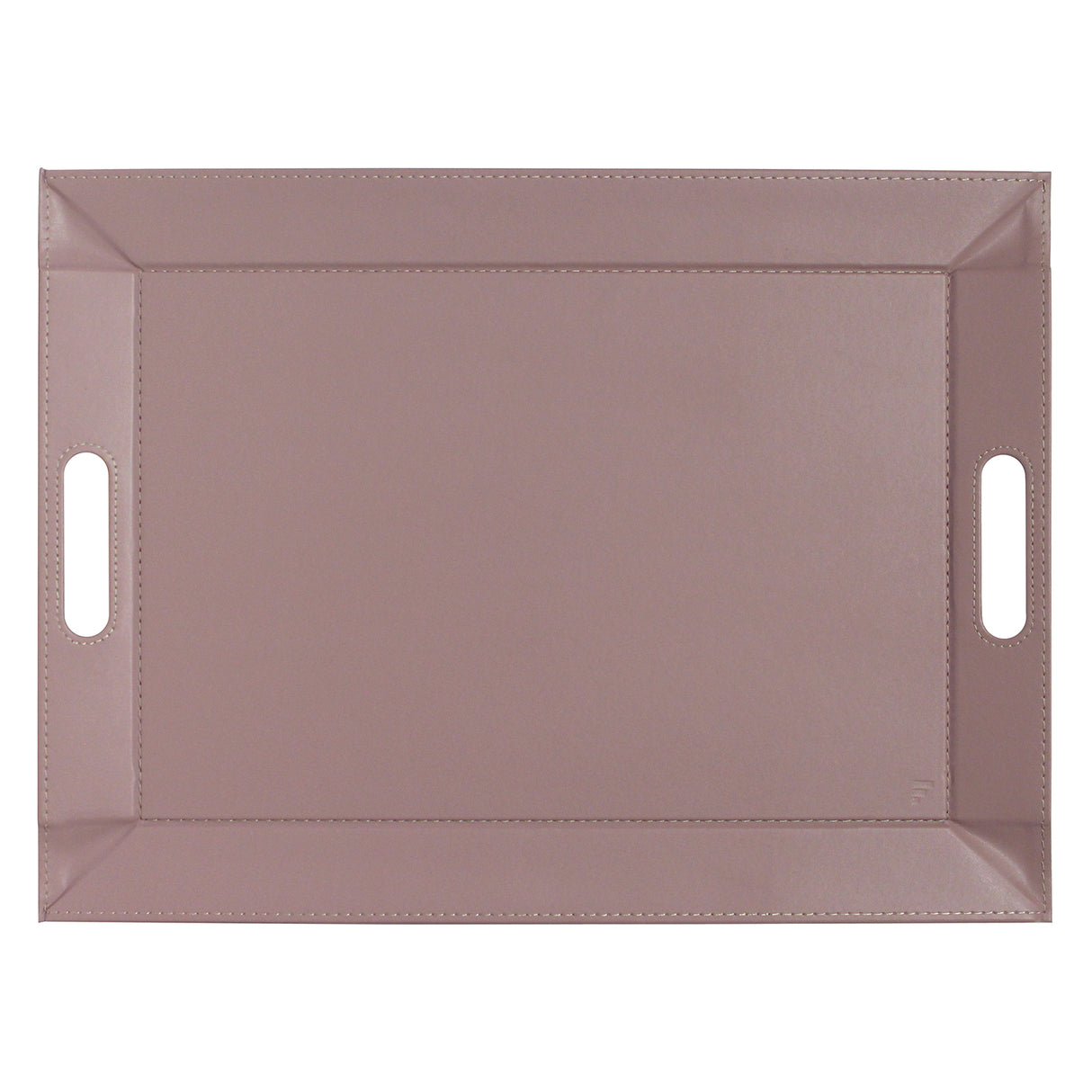 Wendetablett | 2in1 Tablett & Tischset DUO, Altrosa/Stein, groß