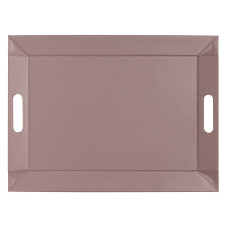 Wendetablett | 2in1 Tablett & Tischset DUO, Altrosa/Stein, groß