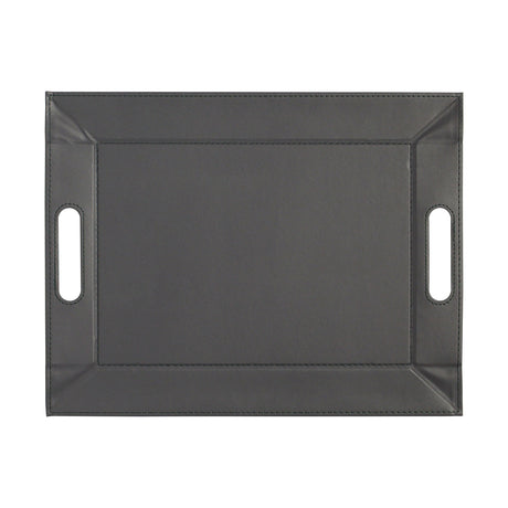 Wendetablett | 2in1 Tablett & Tischset DUO, Petrol/Anthrazit, klein