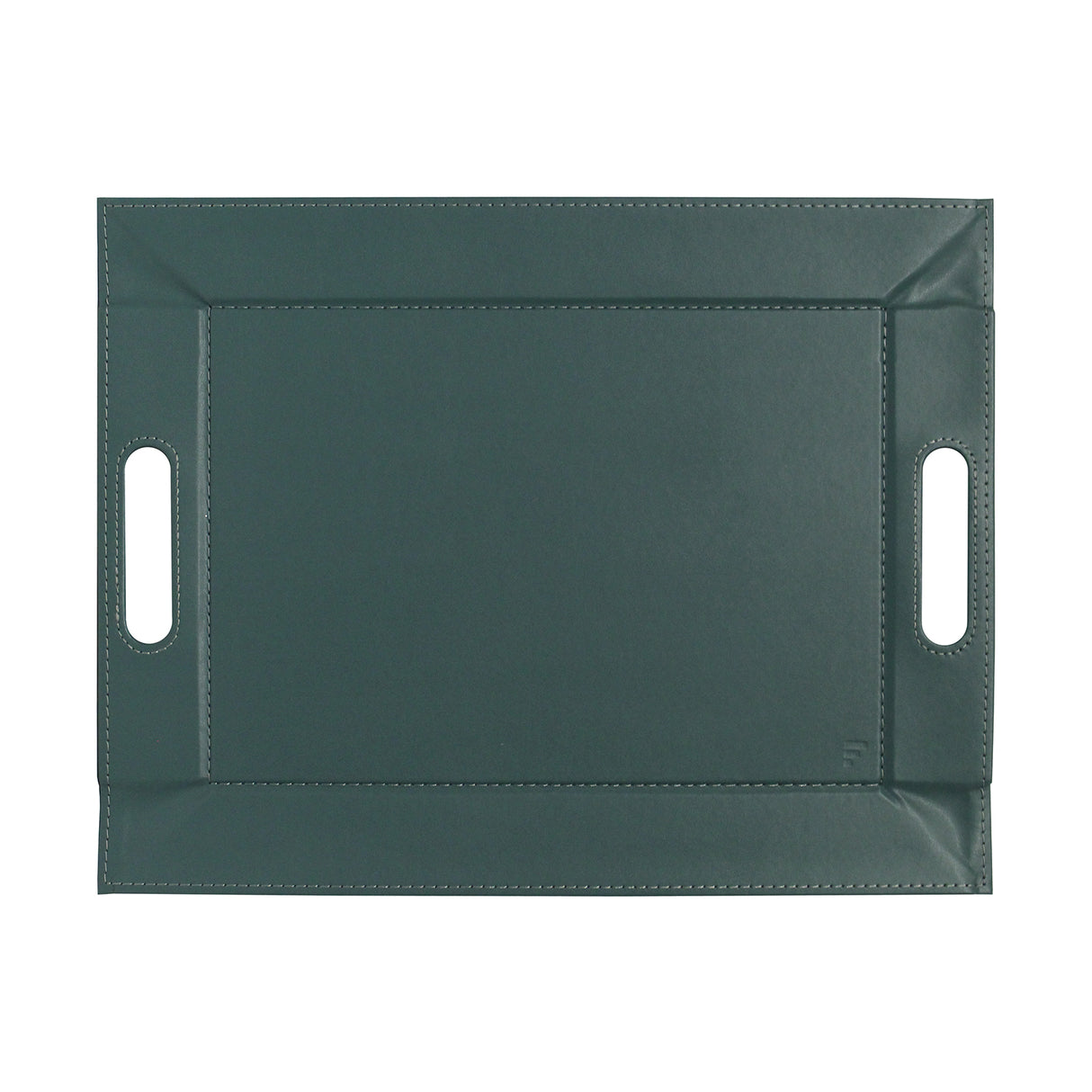 Wendetablett | 2in1 Tablett & Tischset DUO, Petrol/Anthrazit, klein