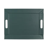 Wendetablett | 2in1 Tablett & Tischset DUO, Petrol/Anthrazit, klein