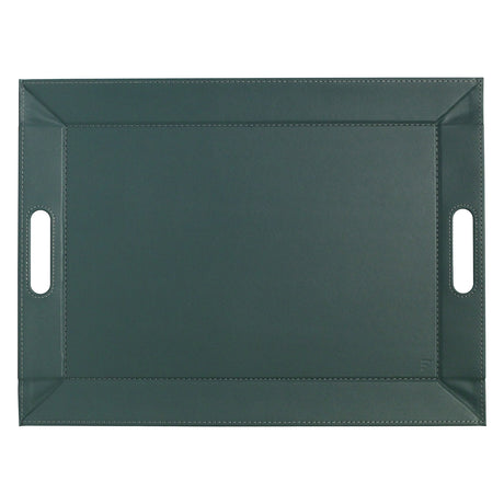 Wendetablett | 2in1 Tablett & Tischset DUO, Petrol/Anthrazit, groß