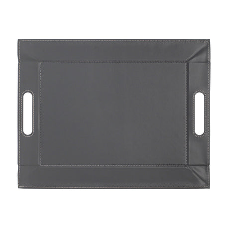Wendetablett | 2in1 Tablett & Tischset DUO, Flieder/Grau, groß