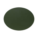 Platzset, Oval, Olivegrün/Elfenbein