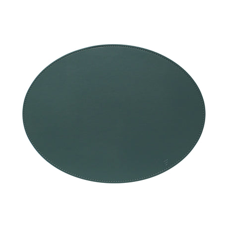 Platzset DUO, oval, Petrol/Anthrazit