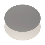 Platzset DUO, oval, Grau/Weiß