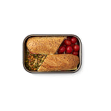 Edelstahl Sandwich Box, orange, 900 ml