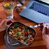 Lunchbox Edelstahl, Vakuumverschluss, 1000 ml