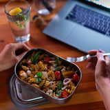 Lunchbox Edelstahl, Vakuumverschluss, 1000 ml