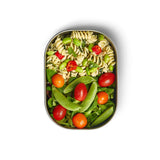 Lunchbox Edelstahl, olive, 600 ml