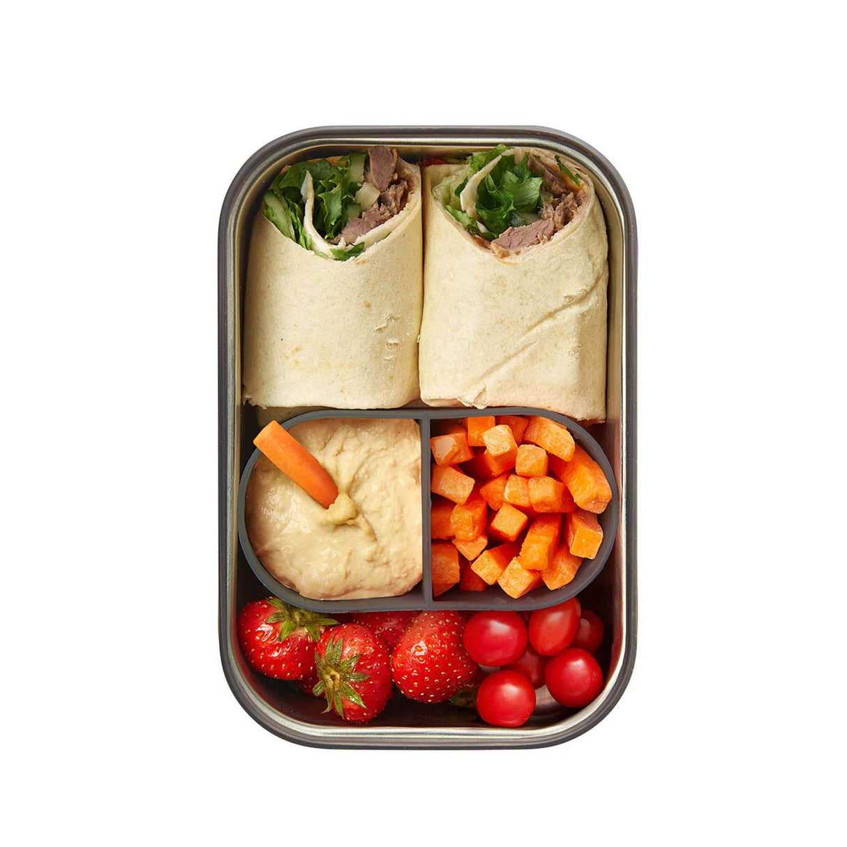 Edelstahl Sandwich Box, ozean, 1250 ml