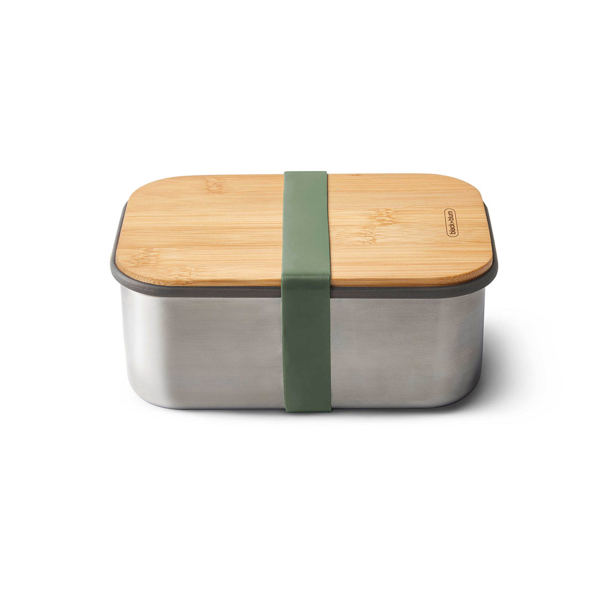 Edelstahl Sandwich Box, olive, 1250 ml