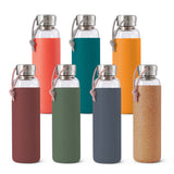 Trinkflasche aus Glas, 600 ml