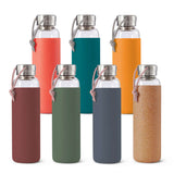Trinkflasche aus Glas, 600 ml
