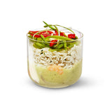 Lunchschale aus Glas, Schiefer