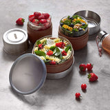 Lunchschale aus Glas, Schiefer