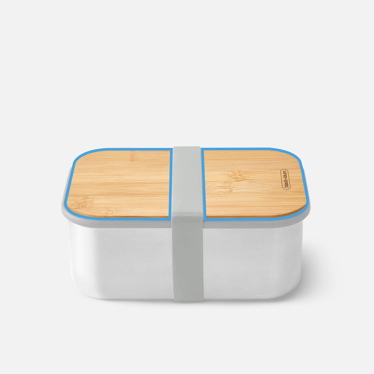 black+blum - Ersatzteil, Deckel für Edelstahl Sandwich Box groß, Bambus