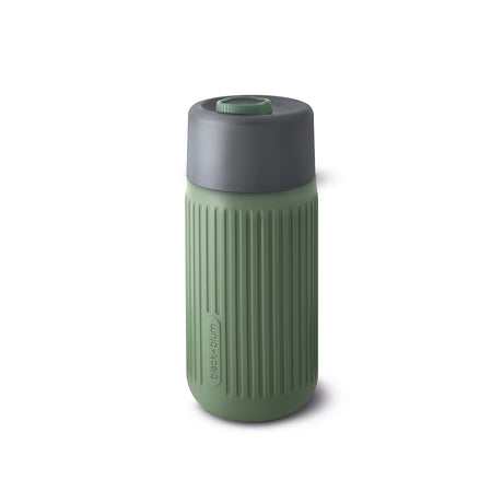 BLACK+BLUM | Kaffeebecher, TO-GO GLAS, blau
