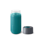 To-Go Kaffeebecher aus Glas, 340 ml