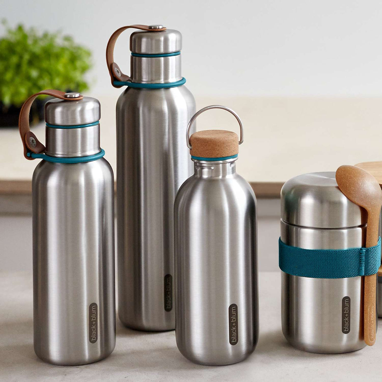 Trinkflasche, edelstahl, 600 ml