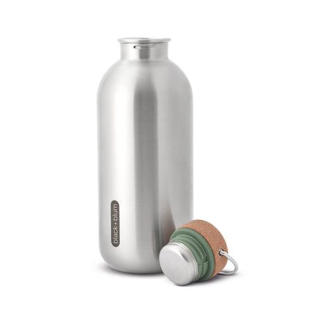 Trinkflasche, edelstahl, 600 ml