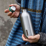 Trinkflasche, edelstahl, 600 ml