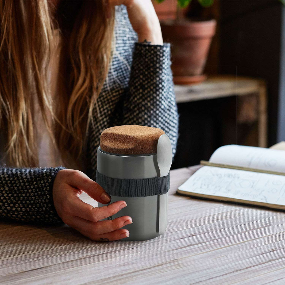 Lunch-Thermobecher, 550 ml