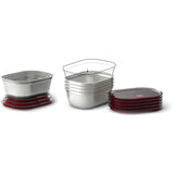 Multifunktionsdosen 3er SET, rechteckig