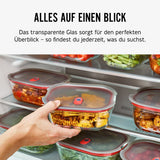 BLACK+BLUM | Multifunktionsdose aus Glas, 5er Set