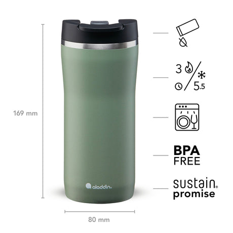 Barista Mocca  0.35L, Salbei-Grün