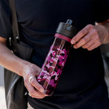 Sports Tracker, 0,8L, Burgund mit Aufdruck