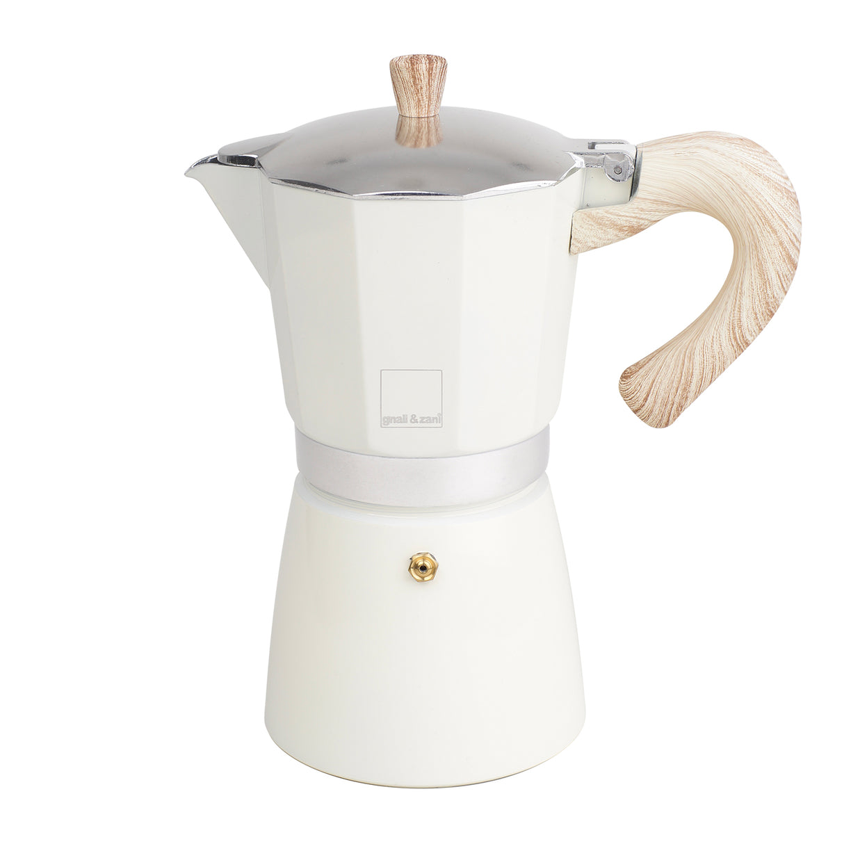 Espressokocher VENEZIA, creme, 3 Tassen