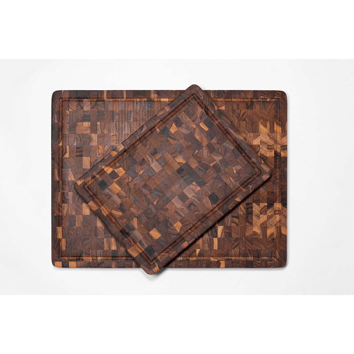 Schneid-/ Hackblock aus Teakholz, BUTCHERBLOCK