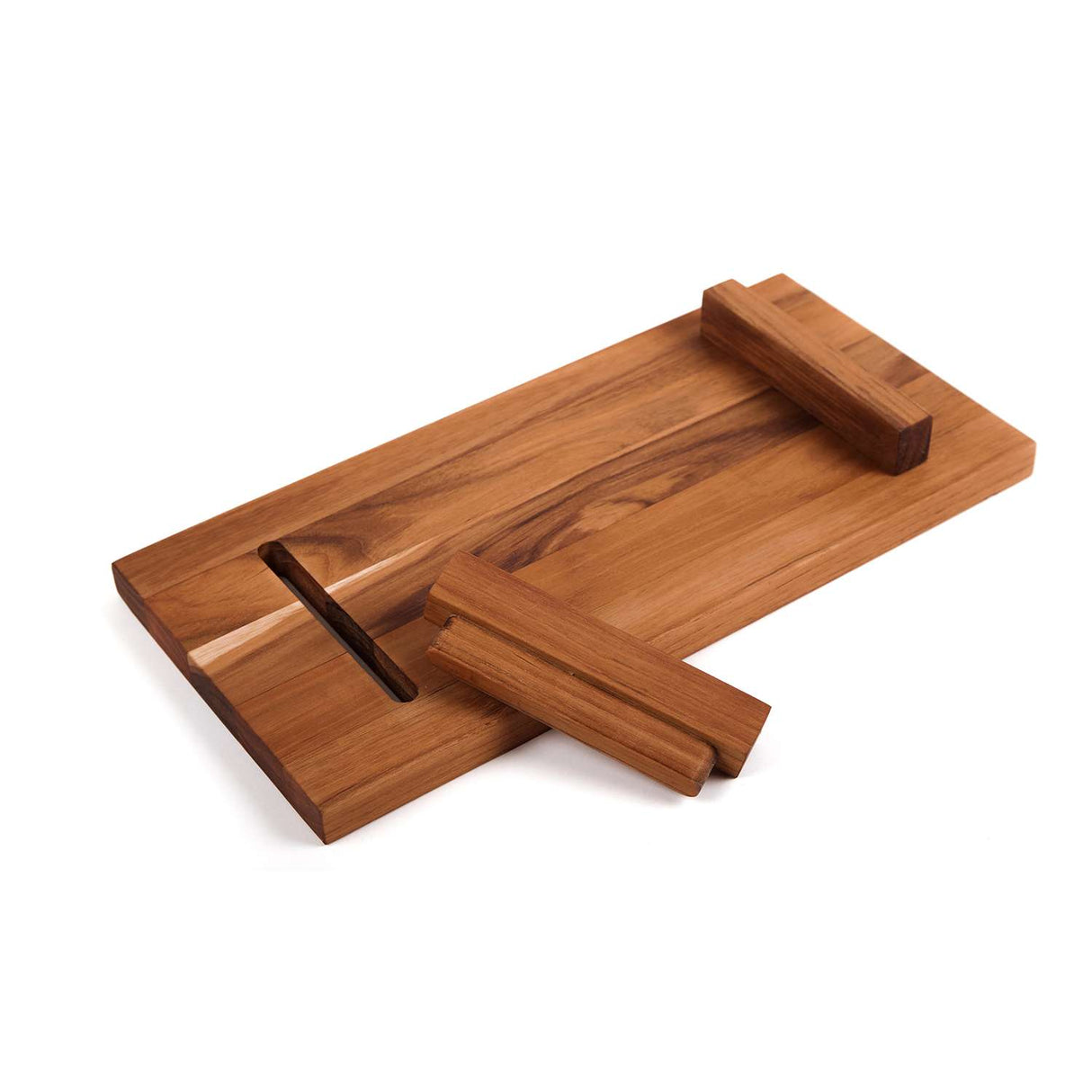 Teakholz-Servierbrett BISTRO