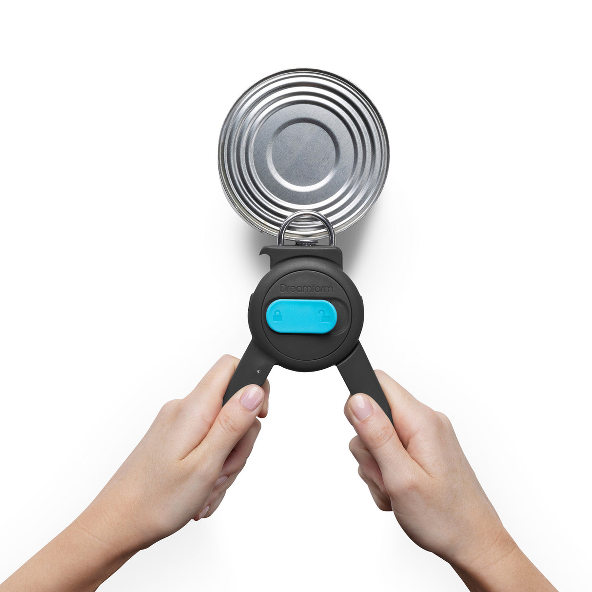 Dosenöffner DOPENER, 4in1, schwarz