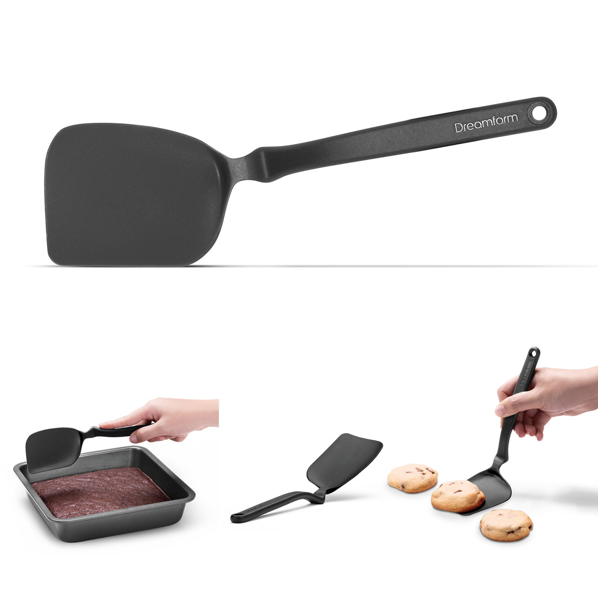 Küchenwender MINI CHOPULA, schwarz